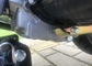 Fırçasız Sokak Yasal Gaz Scooterları Kompakt Yapı Alaşımlı Tekerlek Tabanı Tedarikçi